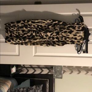 Calvin Klein dress size 8 cheetah print